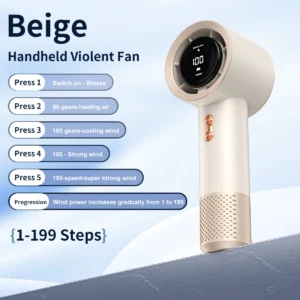 Mini Ventilateur Portable 6 Vitesses